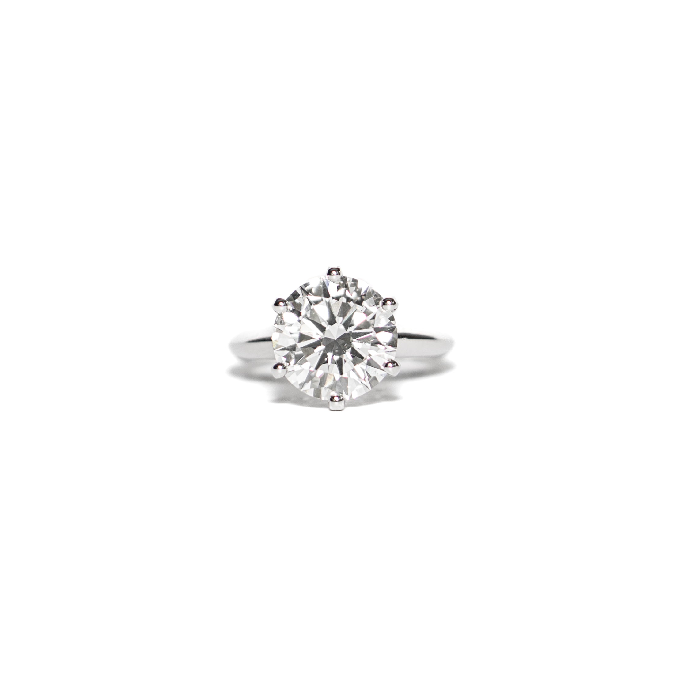 Imperium Solitaire 4 Carat Diamond Ring