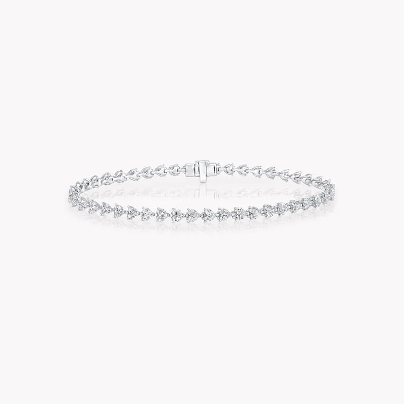 Heart Shape Diamond Bracelet