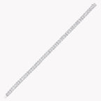 Classic Anguroff Emerald Cut Lab Diamond Tennis Bracelet 15.50 CT in 18K White Gold – IGI Certified