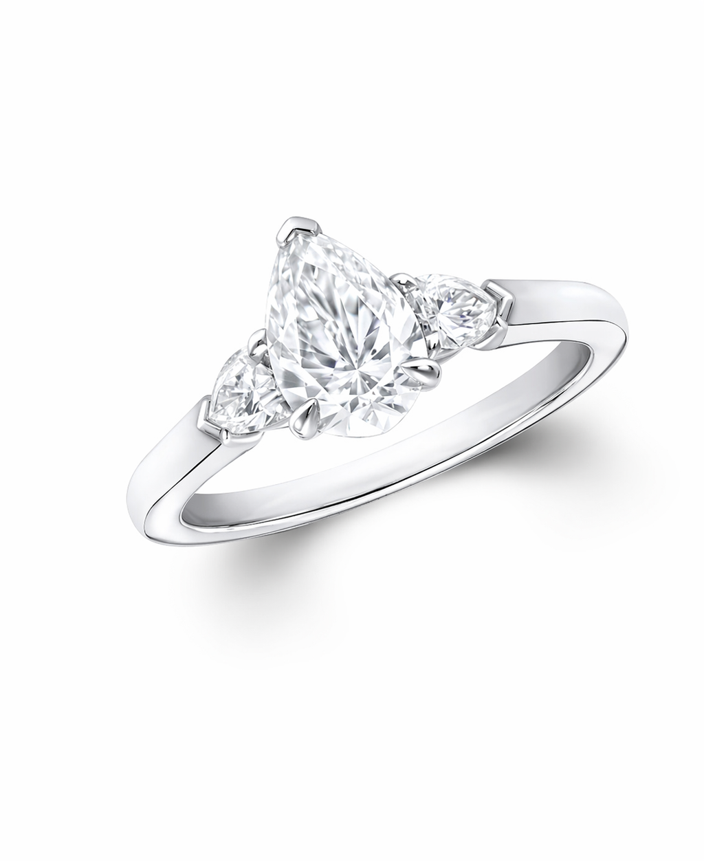 Pear Promise Diamond Ring