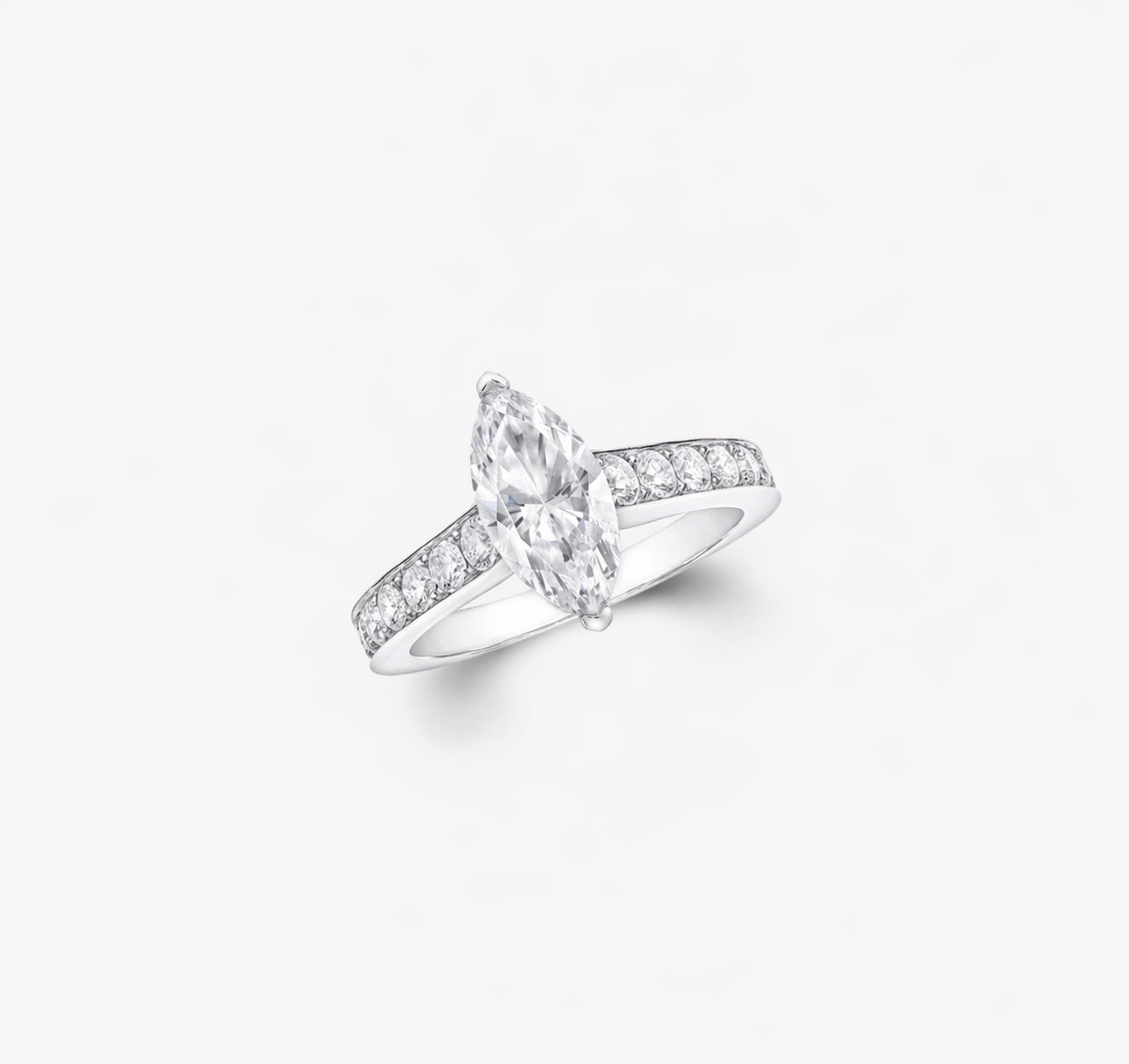Marquise Radiance 2 Carat Lab Diamond Ring