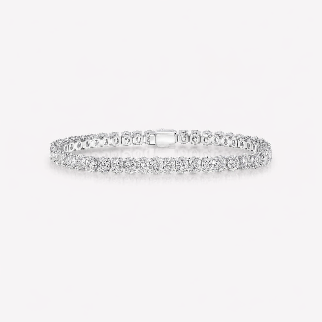 Oval Cut Diamond Bracelet