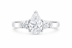 Pear Promise Diamond Ring