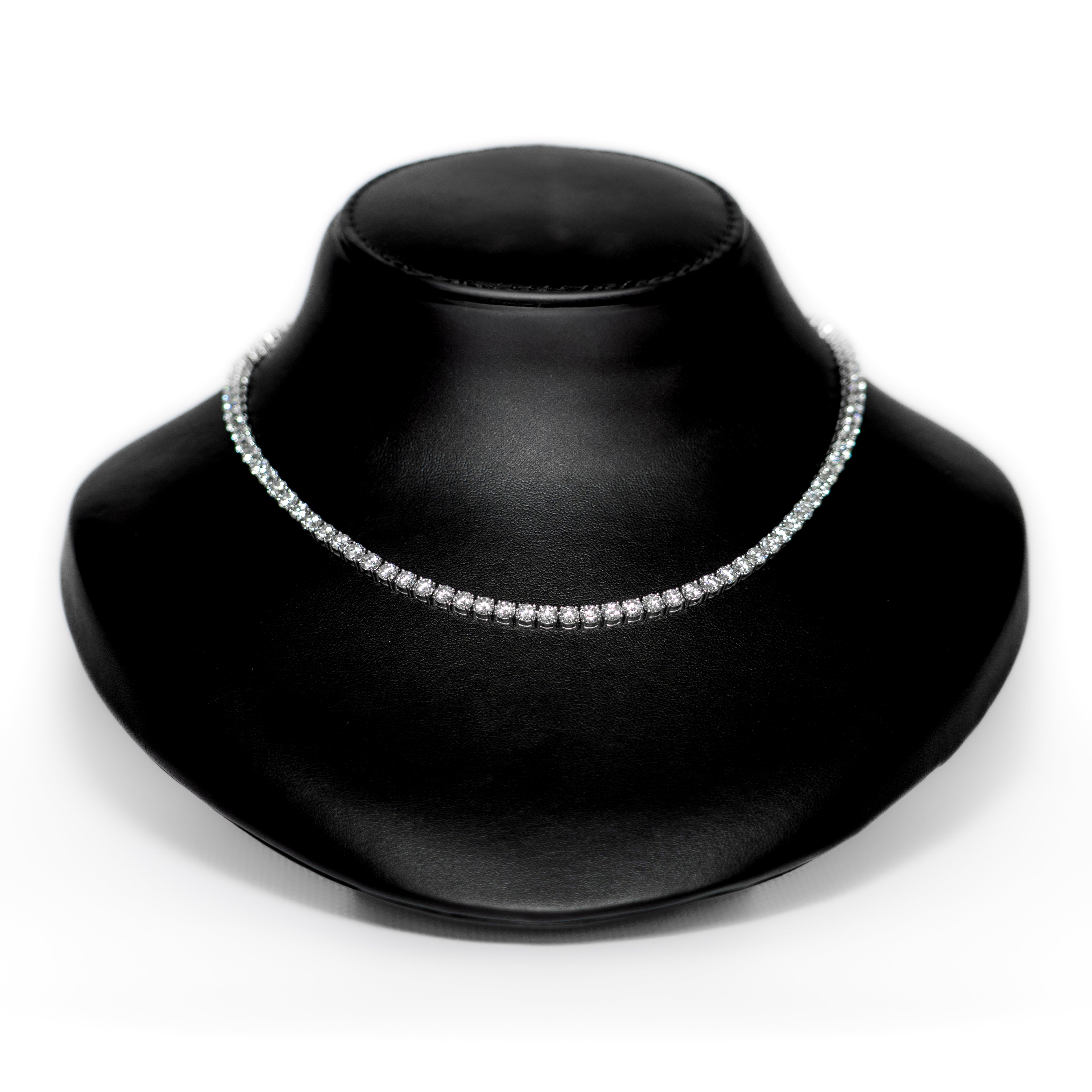 Essentia Diamond Tennis Necklace