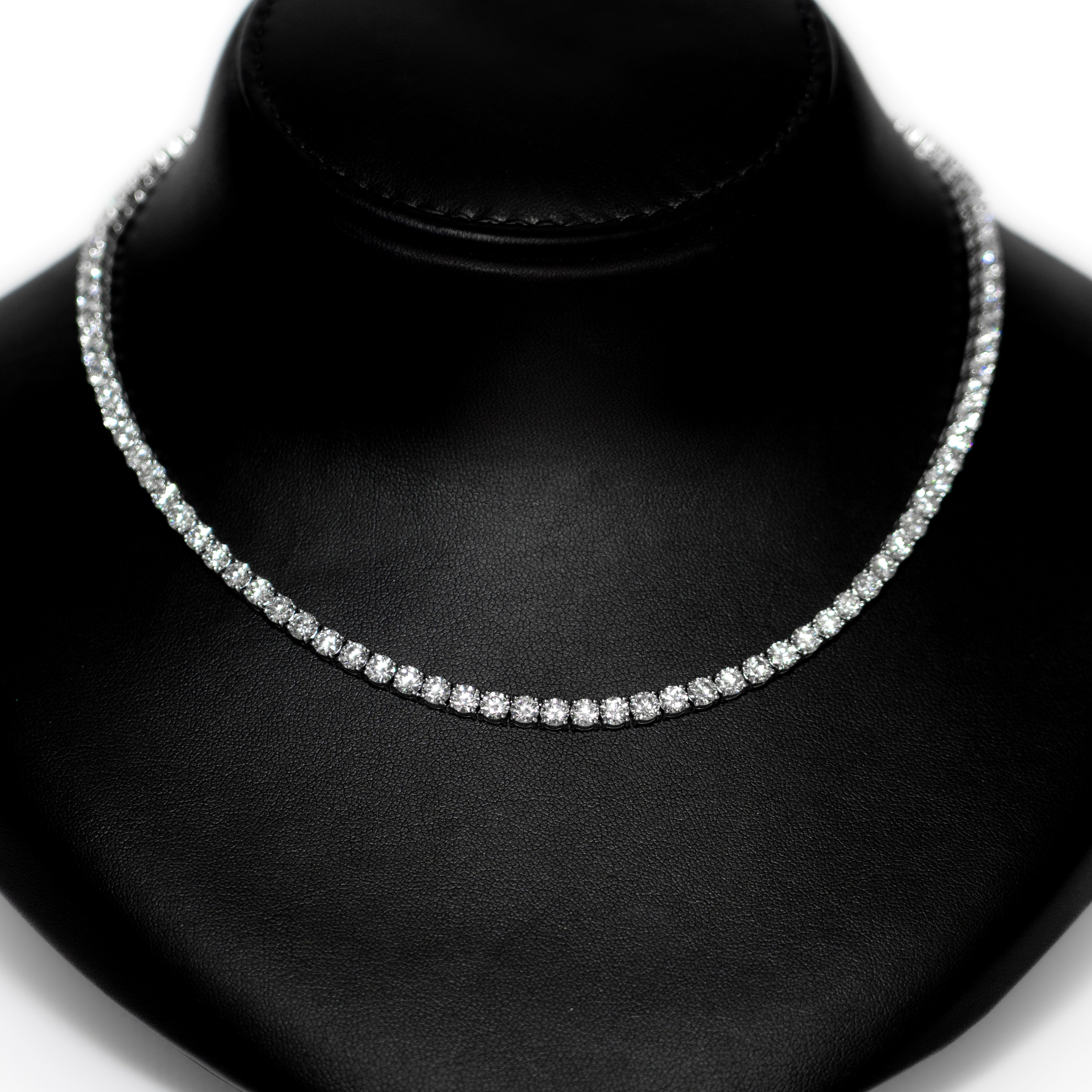 Essentia Diamond Tennis Necklace