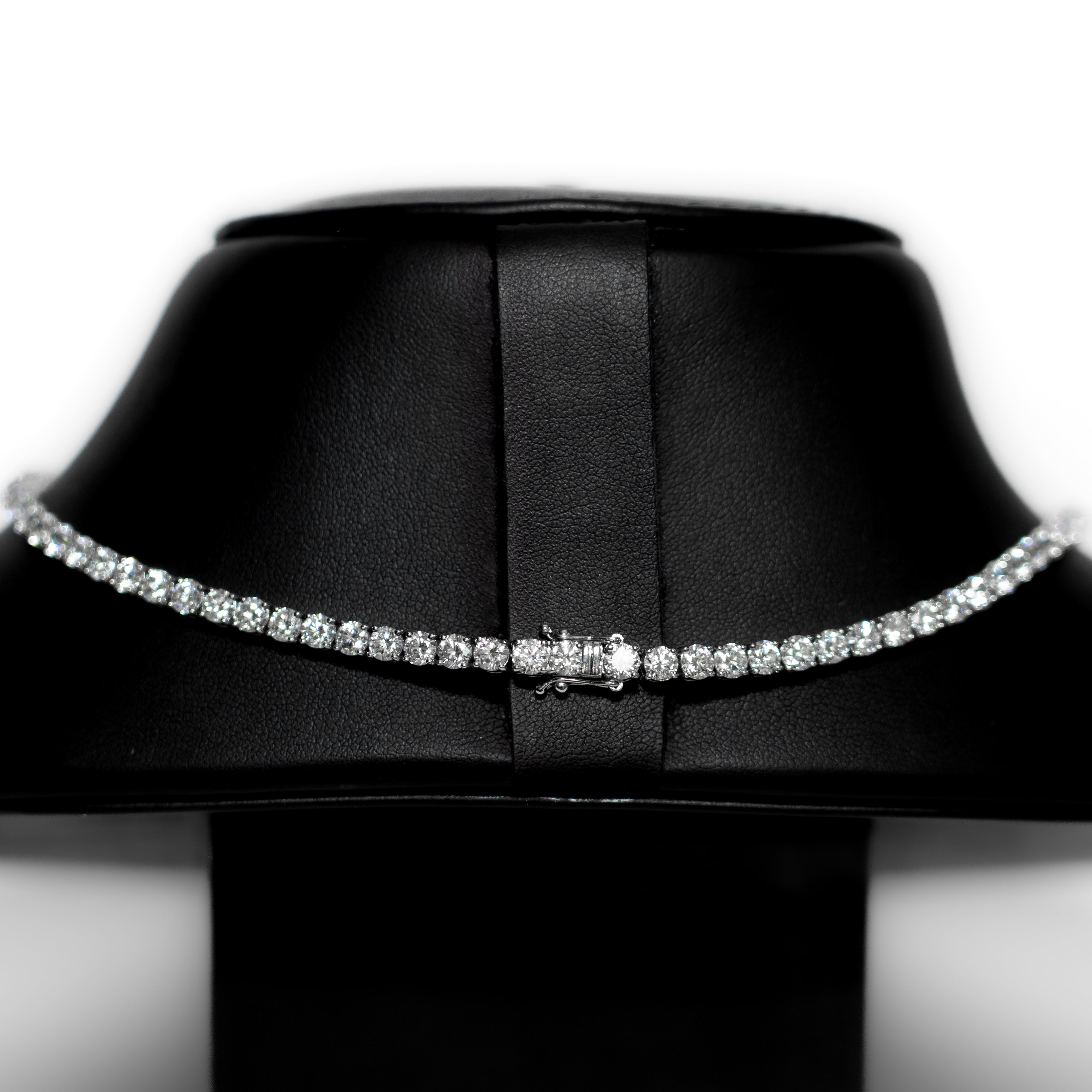 Essentia Diamond Tennis Necklace