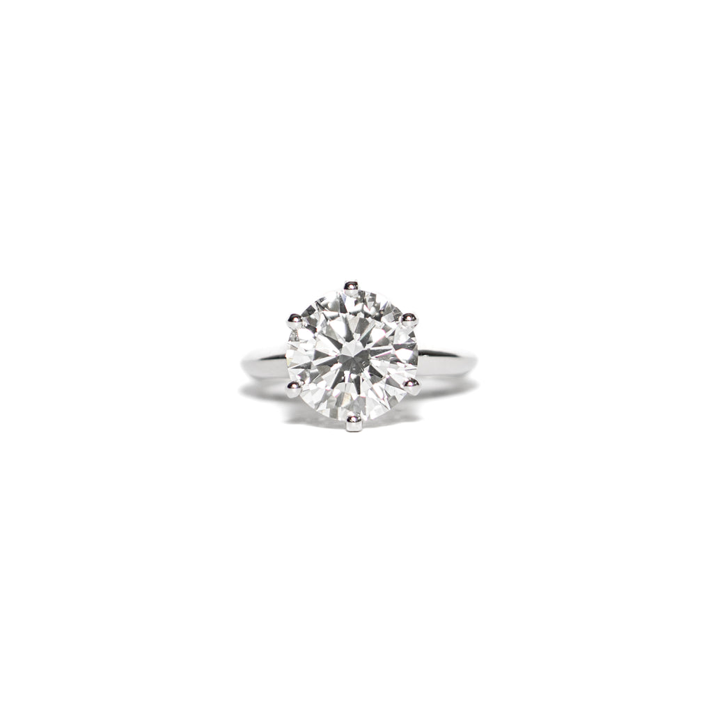 Imperium Solitaire 4 Carat Diamond Ring