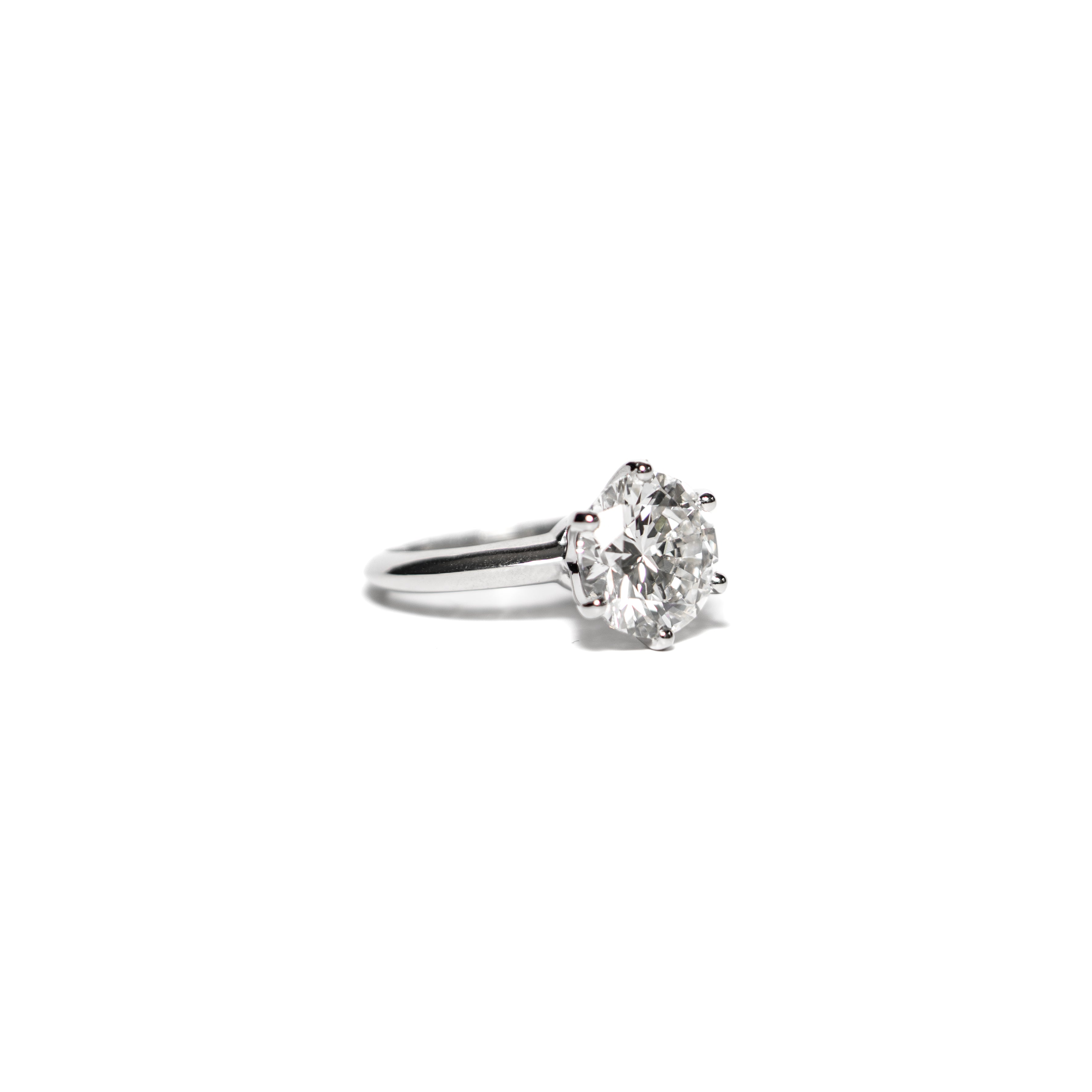 Imperium Solitaire 4 Carat Diamond Ring