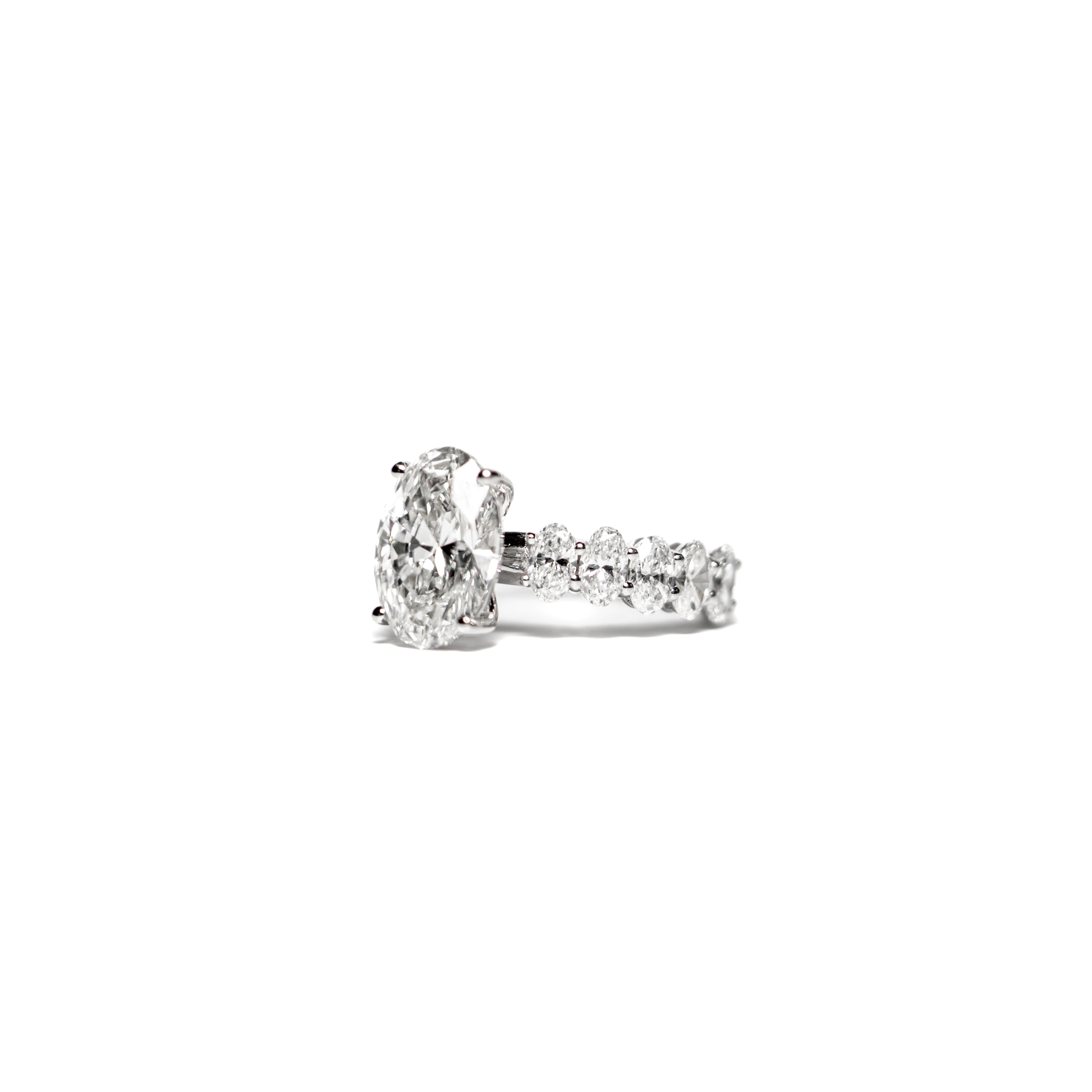 Imperium Oval Diamond Ring