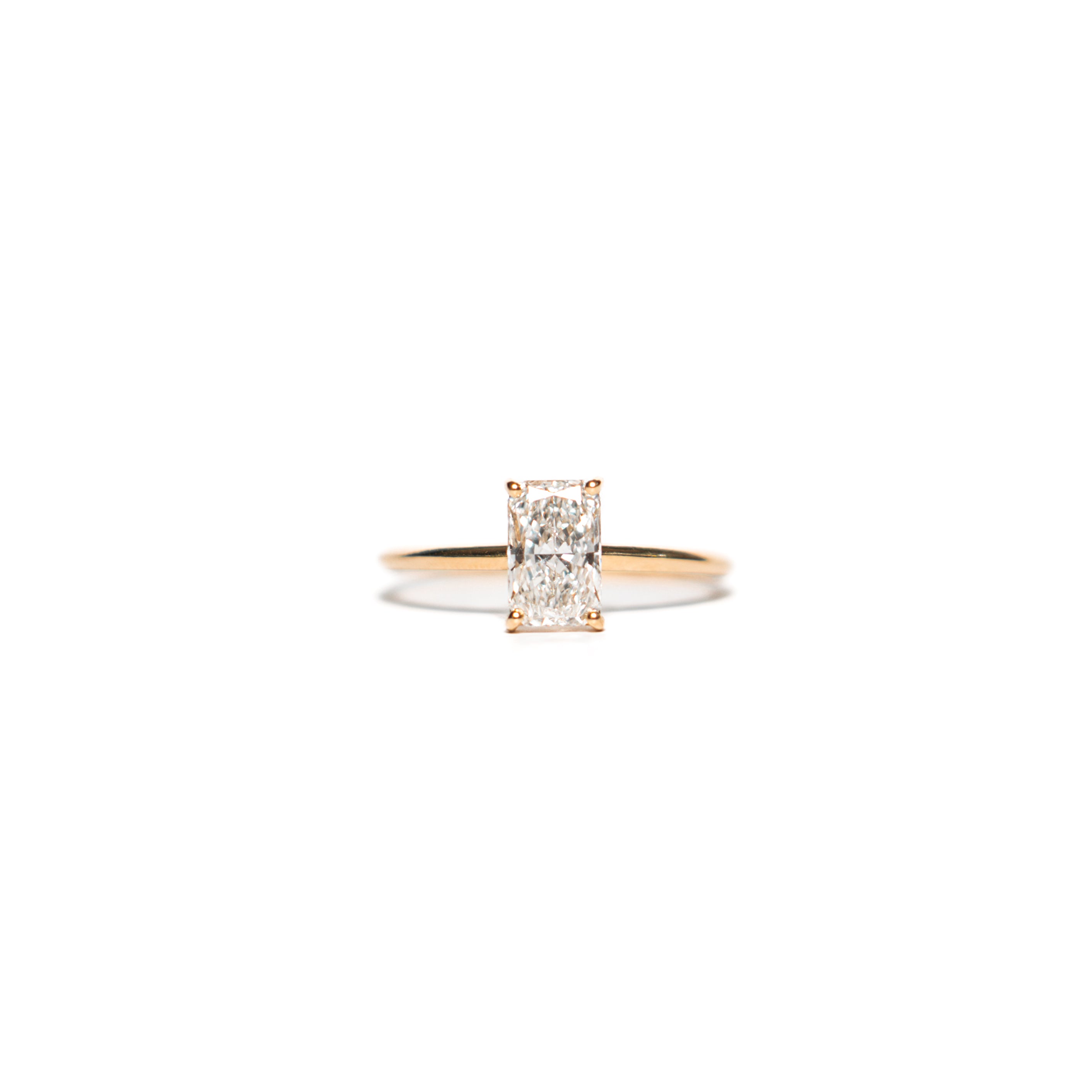 Aurora Radiant Diamond Ring
