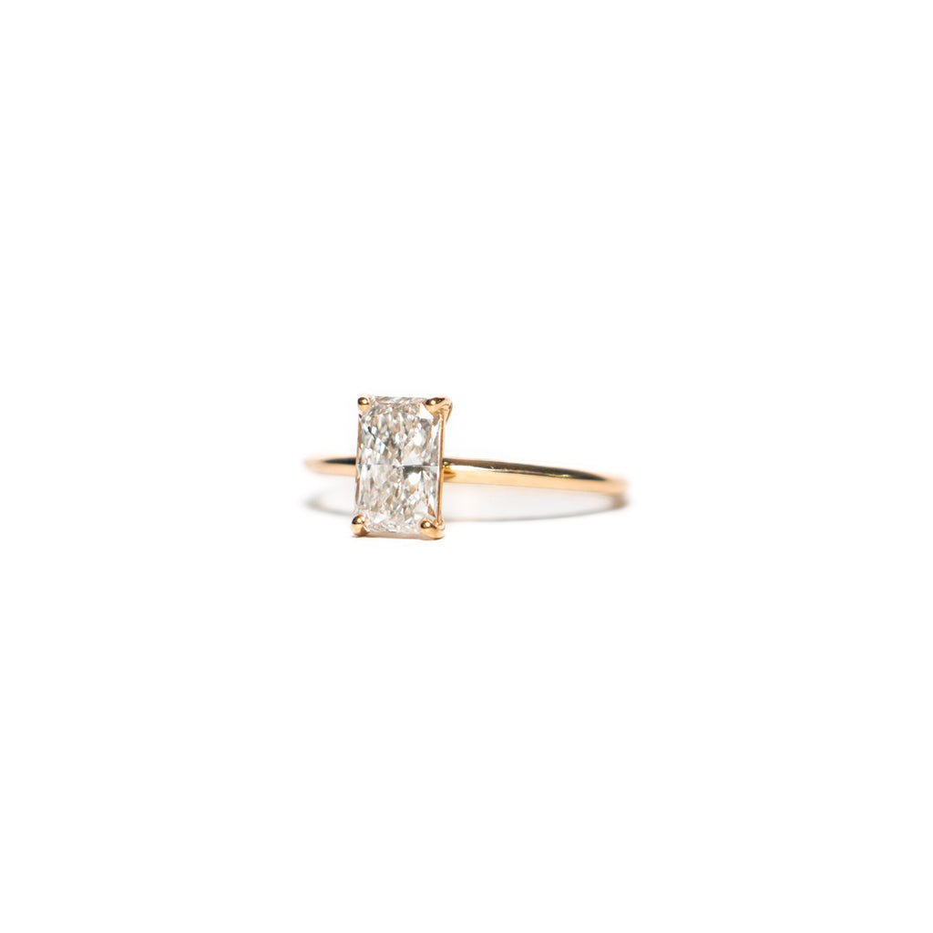 Aurora Radiant Diamond Ring