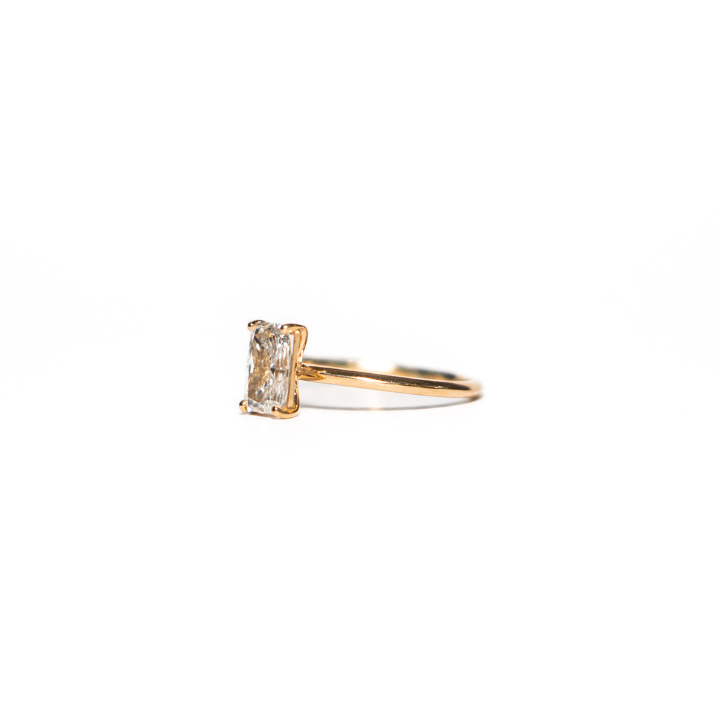 Aurora Radiant Diamond Ring