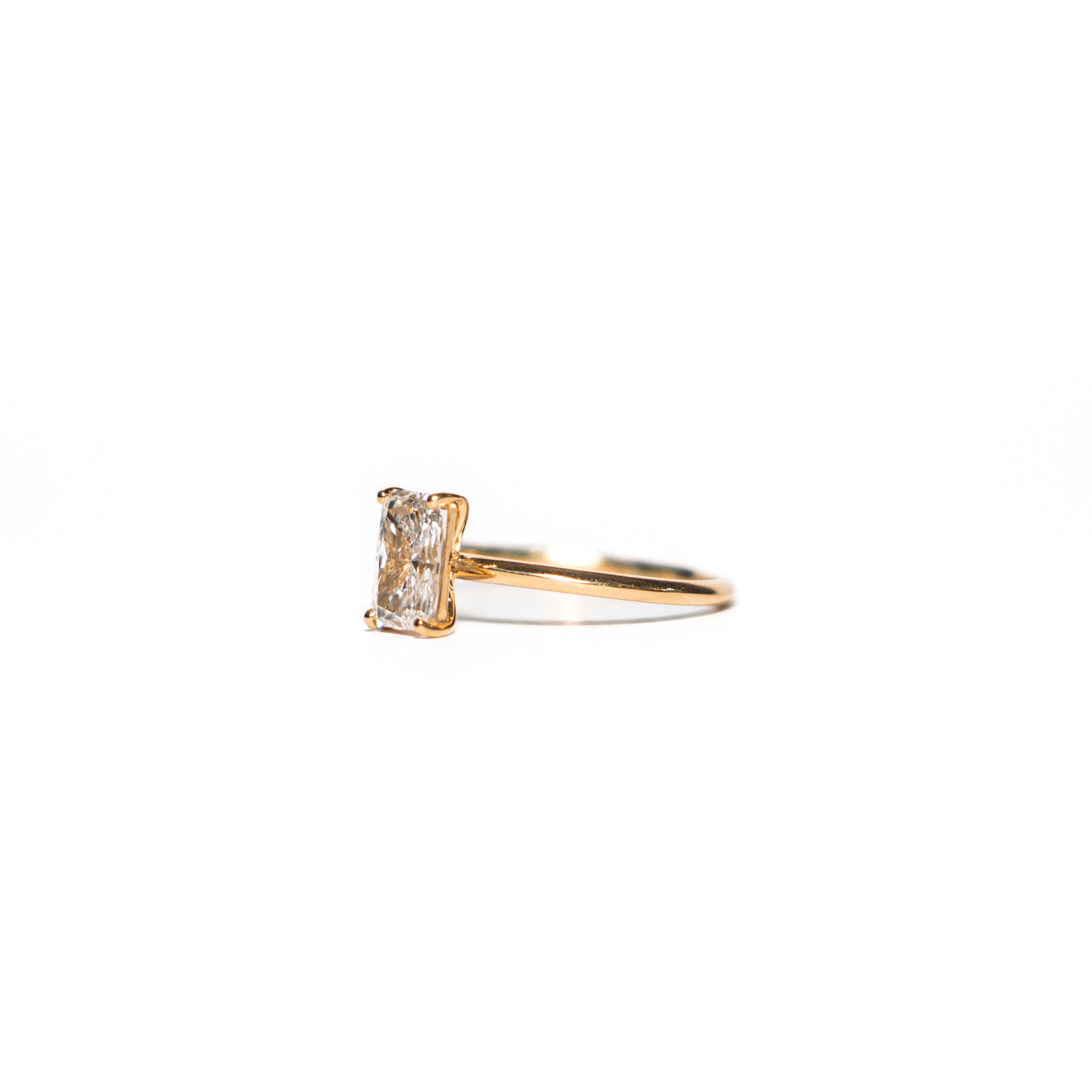 Aurora Radiant Diamond Ring