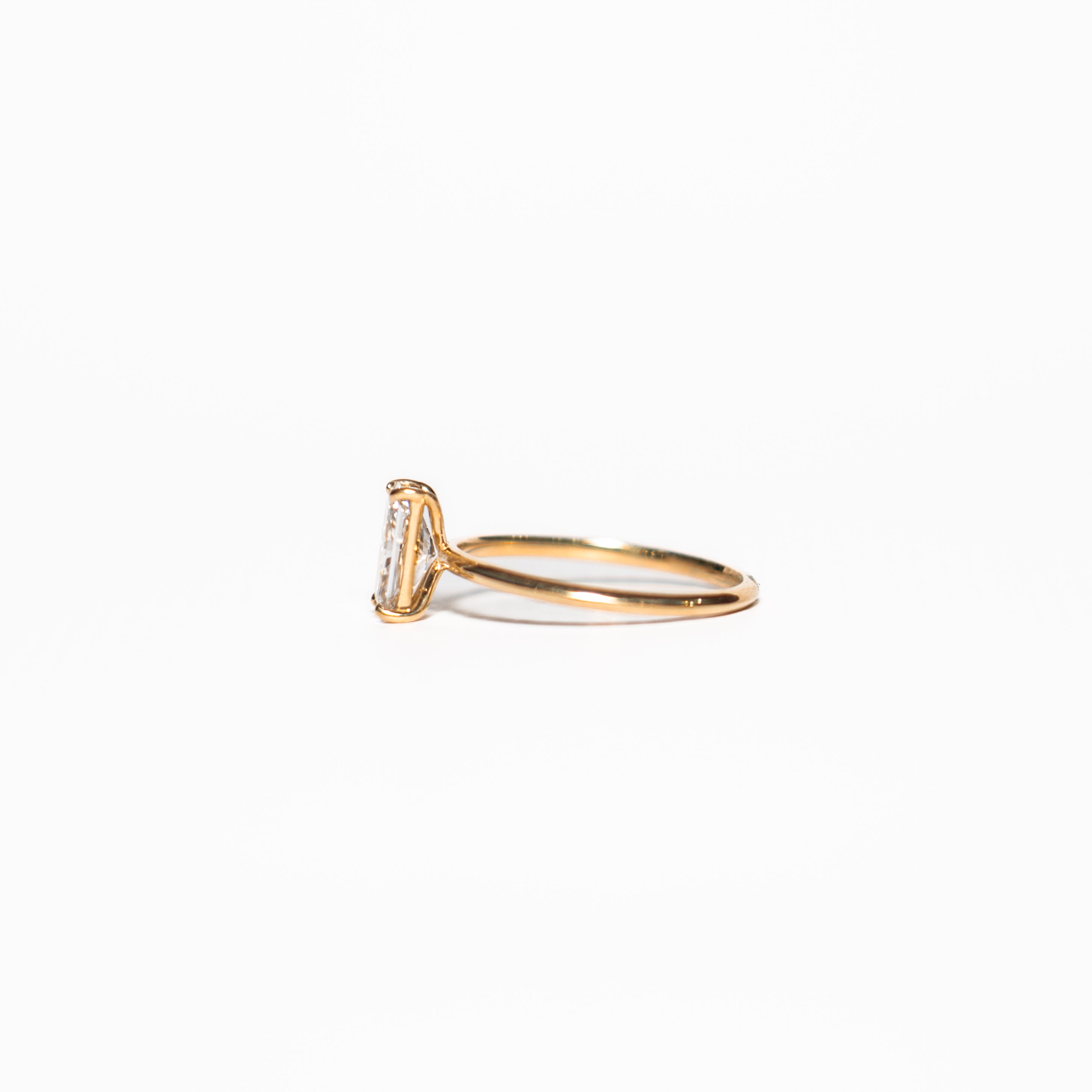 Aurora Radiant Diamond Ring