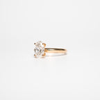 Aurora Oval Diamond Ring