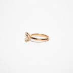 Aurora Oval Diamond Ring