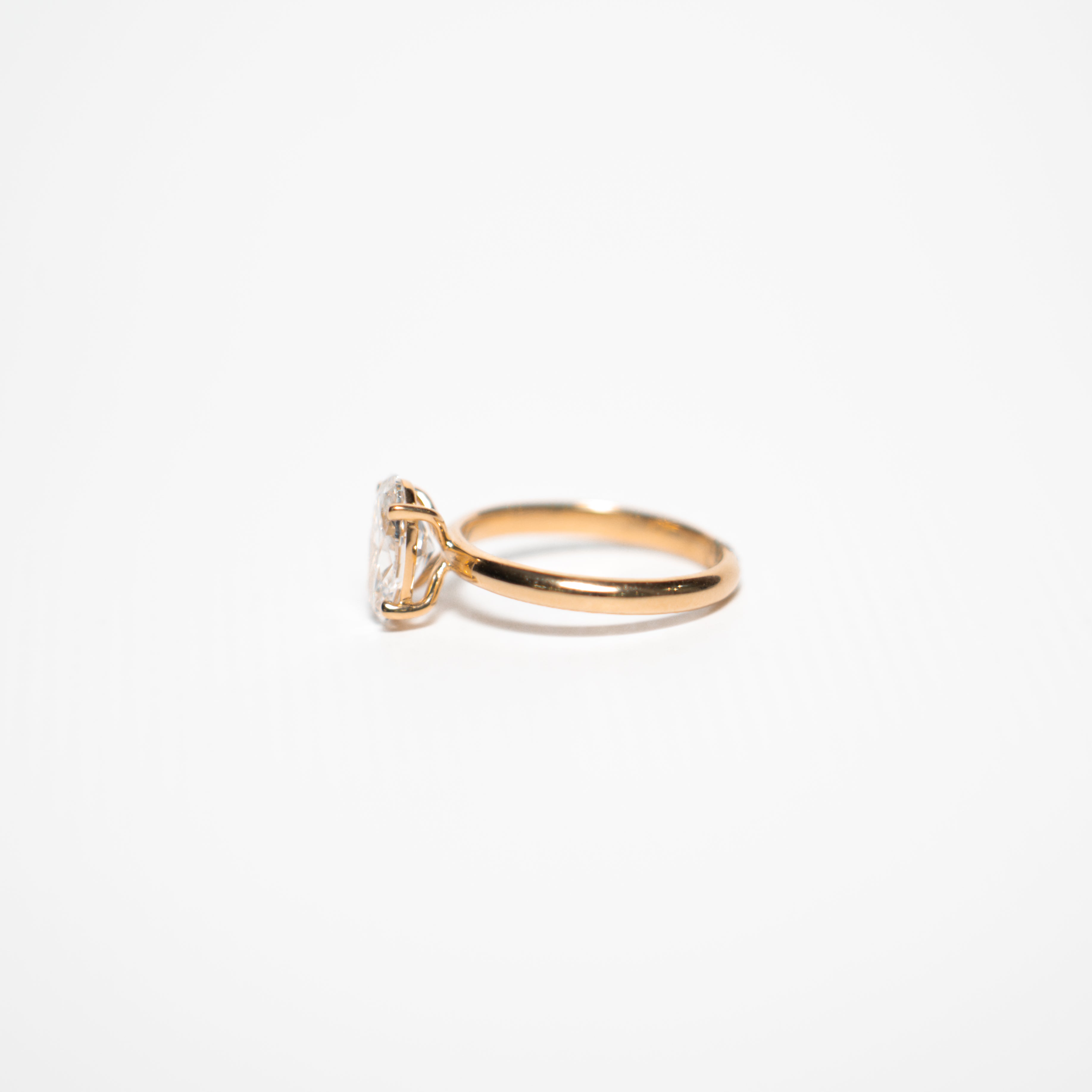 Aurora Oval Diamond Ring