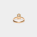 Aurora Oval Diamond Ring