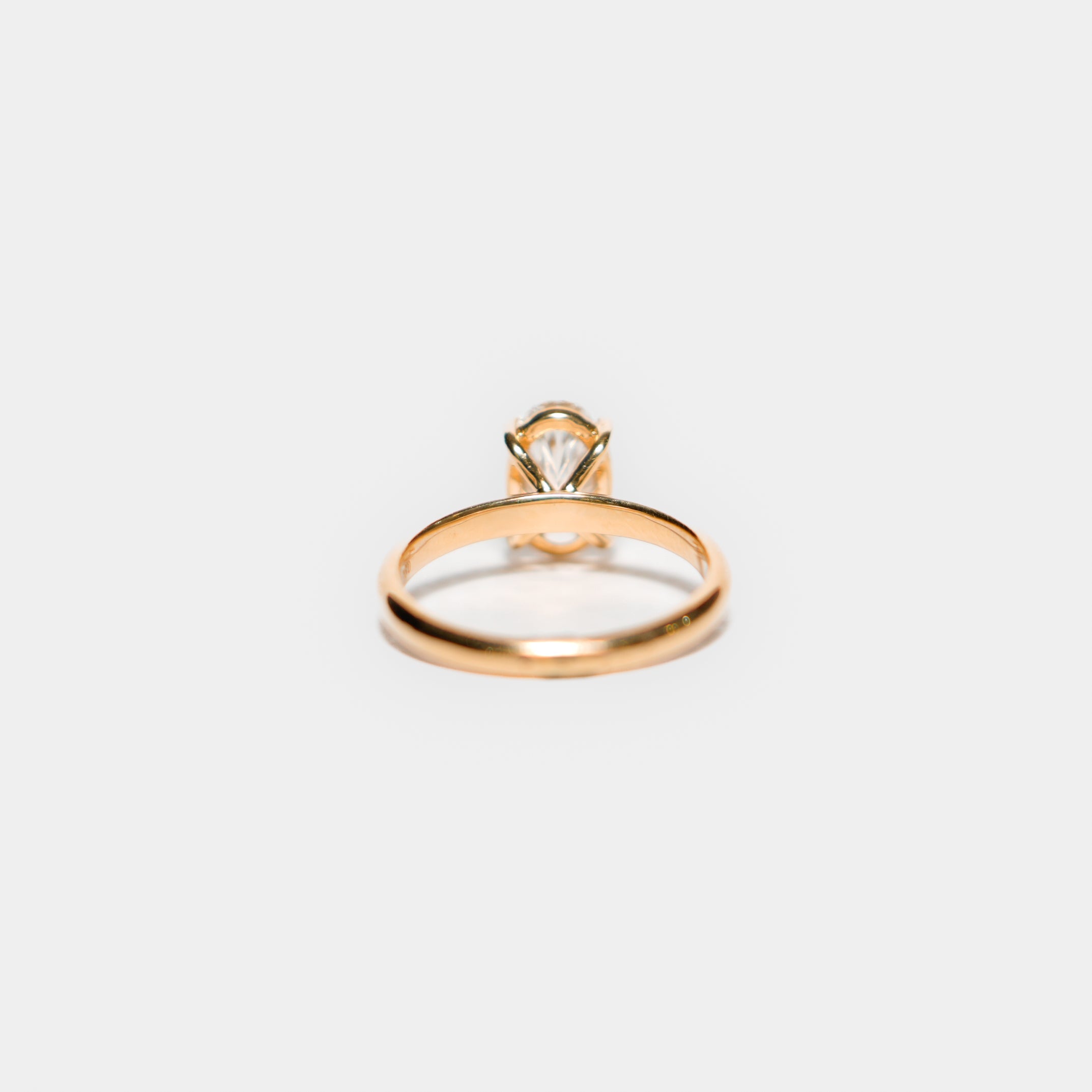 Aurora Oval Diamond Ring