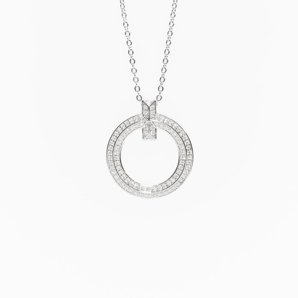 Astaréa Lunéa Aura Circle Pendant