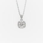 Astaréa Halo Solitaire Pendant