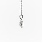 Astaréa Halo Solitaire Pendant