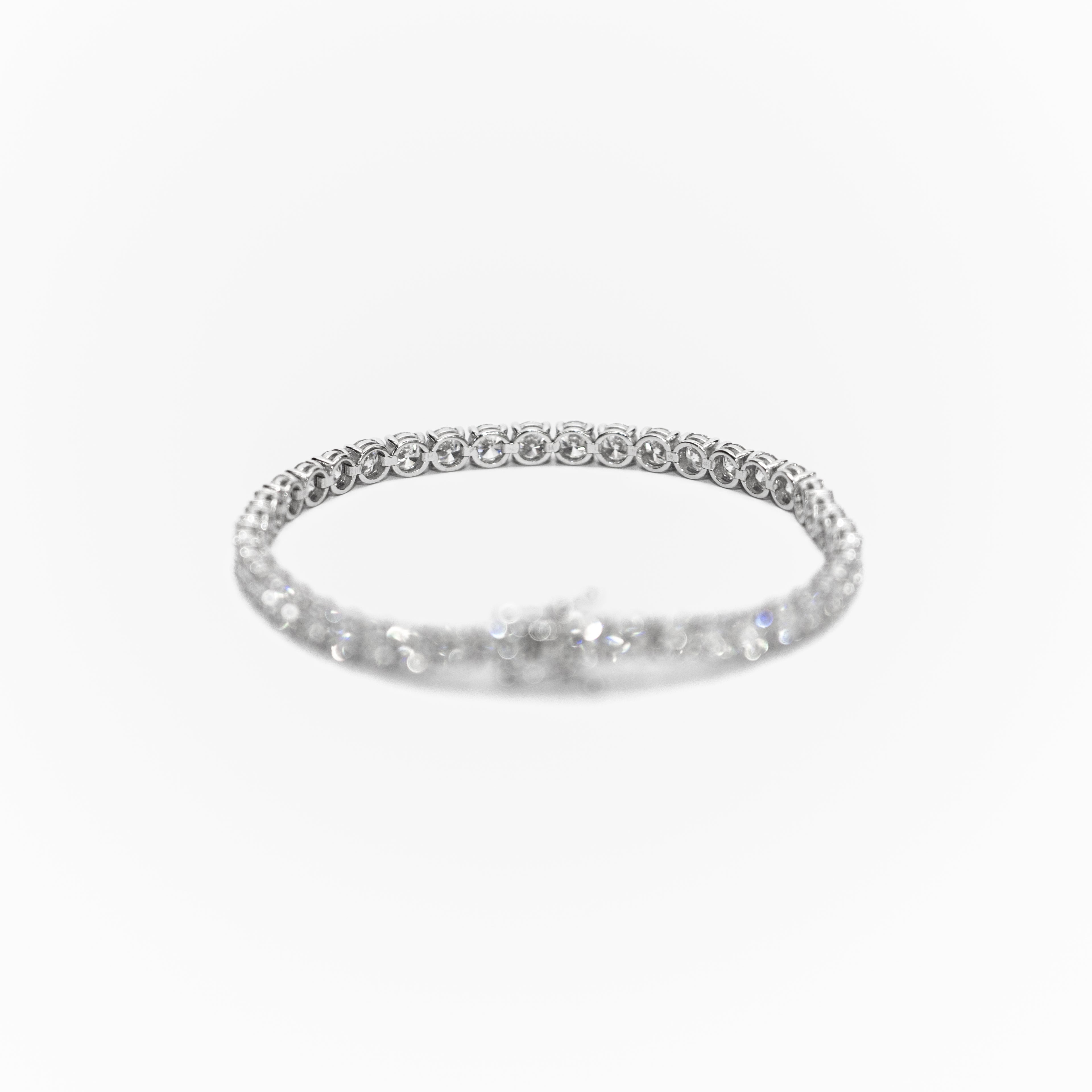 Essentia Diamond Tennis Bracelet