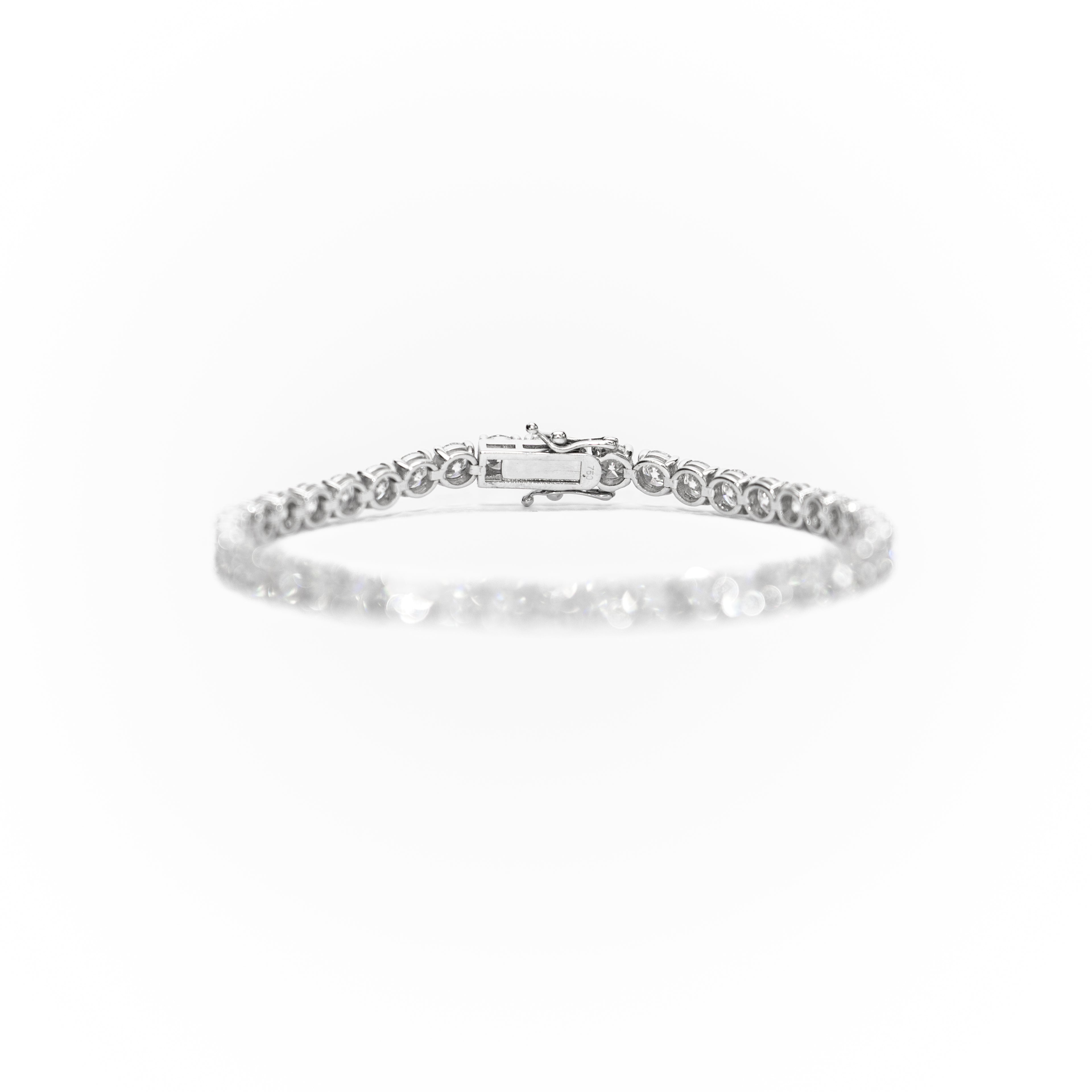 Essentia Diamond Tennis Bracelet