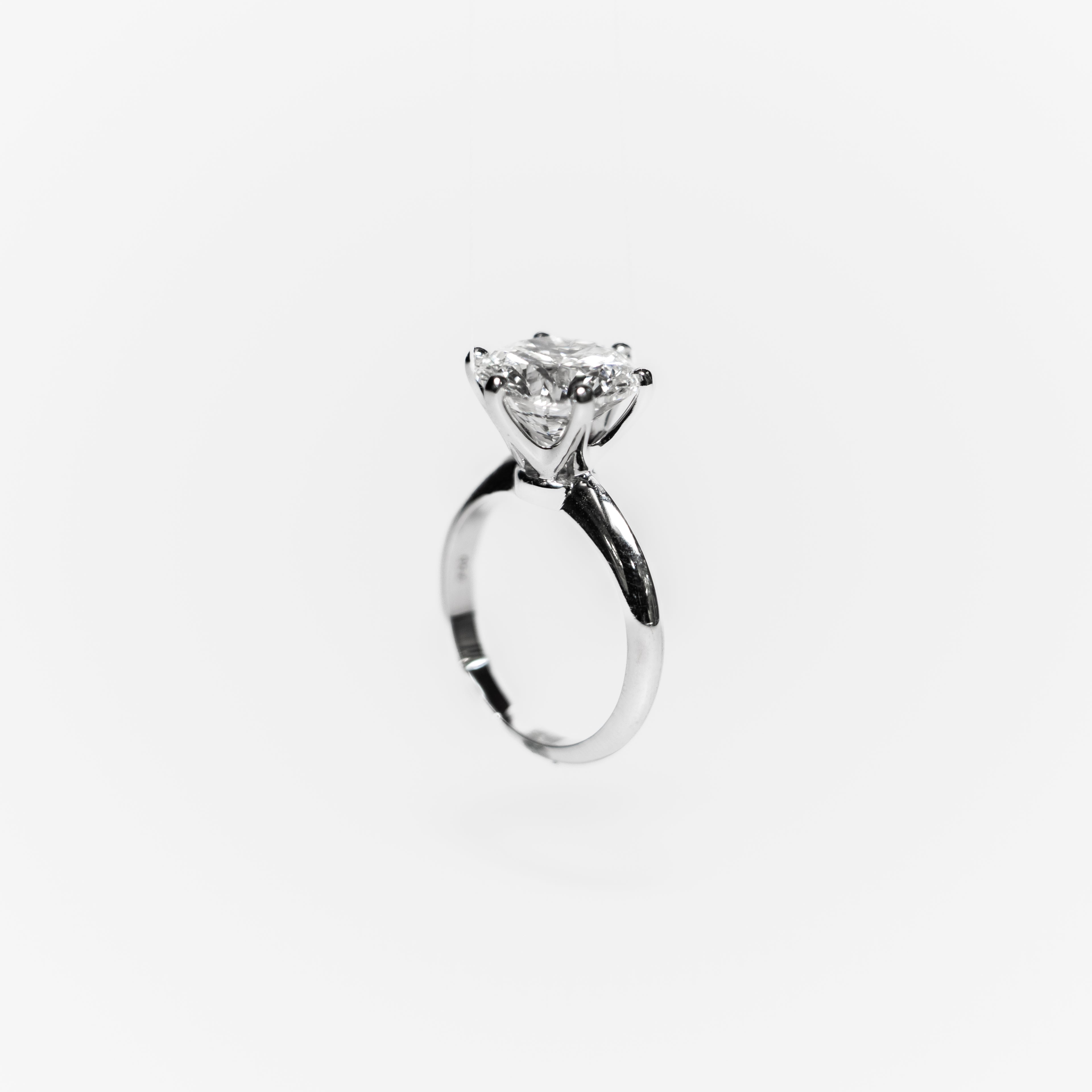Imperium Solitaire 4 Carat Diamond Ring