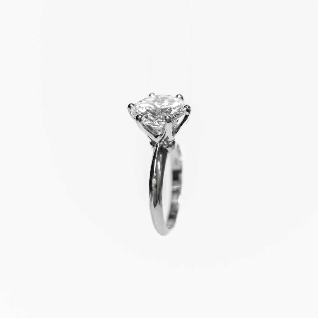 Imperium Solitaire 4 Carat Diamond Ring