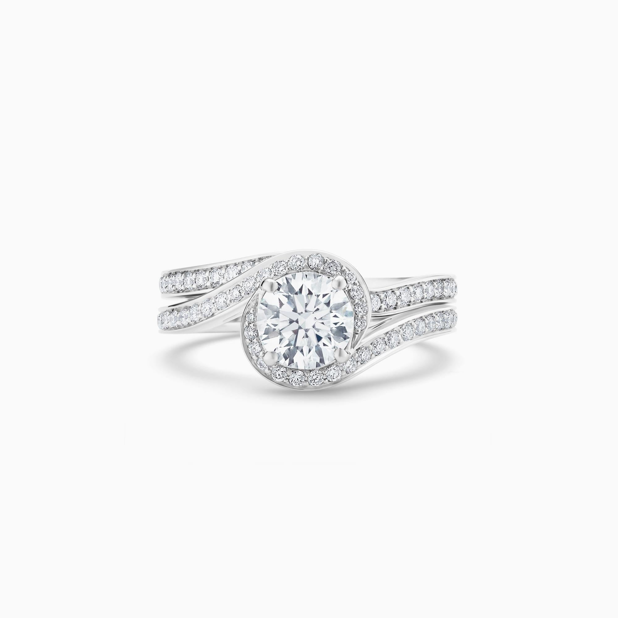 2.90 CT Round Cut Lab Diamond Halo Ring – IGI Certified E/VVS2 | 18K Gold
