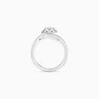 2.90 CT Round Cut Lab Diamond Halo Ring – IGI Certified E/VVS2 | 18K Gold