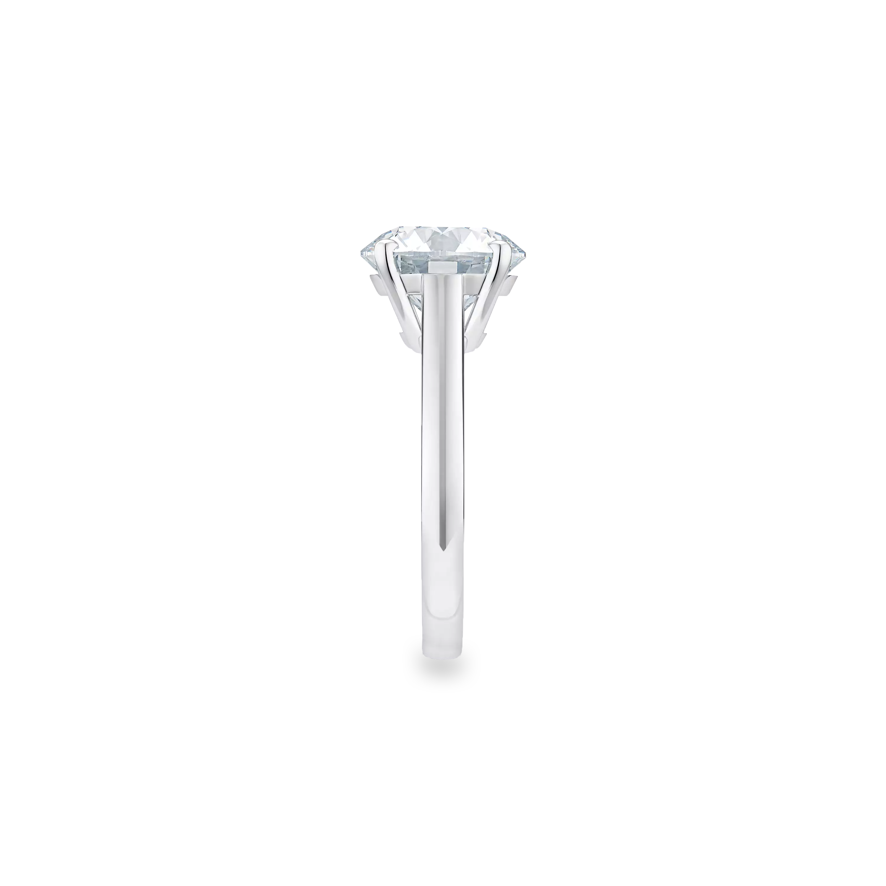 5 CT Round Brilliant Lab Diamond Solitaire Ring – IGI Certified E/VVS2 | 18K Gold