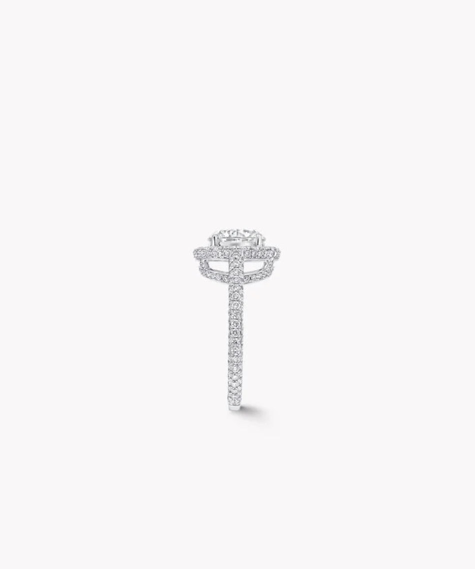 Aurelia Halo Round Diamond Ring 1.85 CT