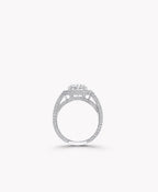 Aurelia Halo Round Diamond Ring 1.85 CT