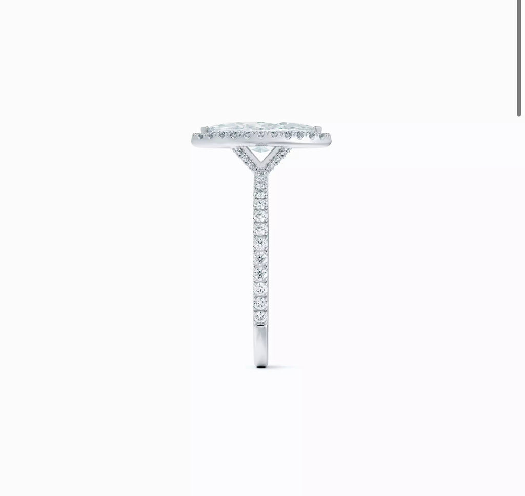 2.00 Carat Marquise Cut Lab Diamond Engagement Ring – D/VVS2 | IGI Certified