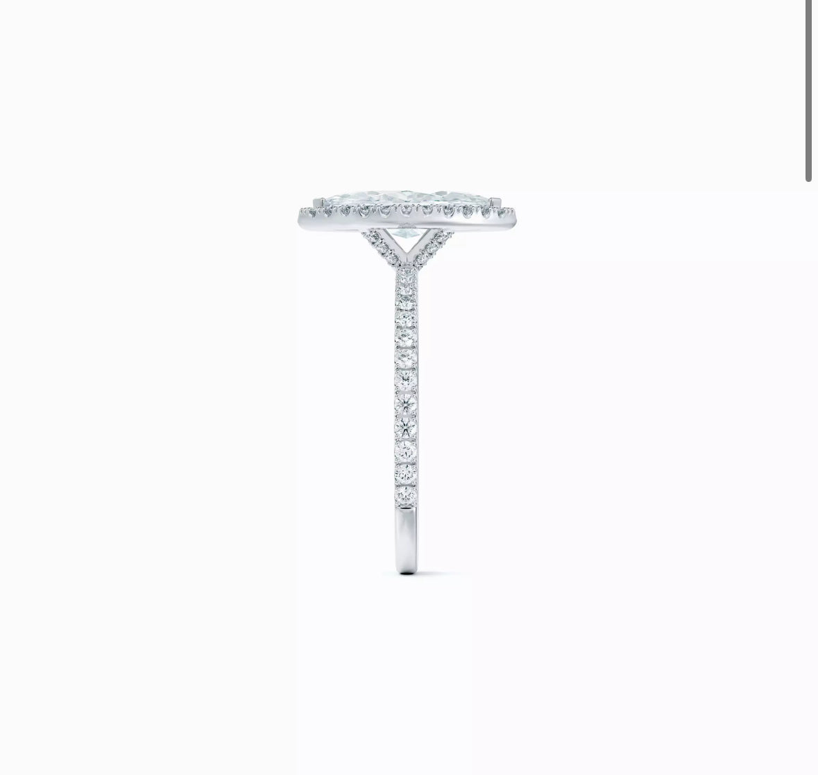 2.00 Carat Marquise Cut Lab Diamond Engagement Ring – D/VVS2 | IGI Certified