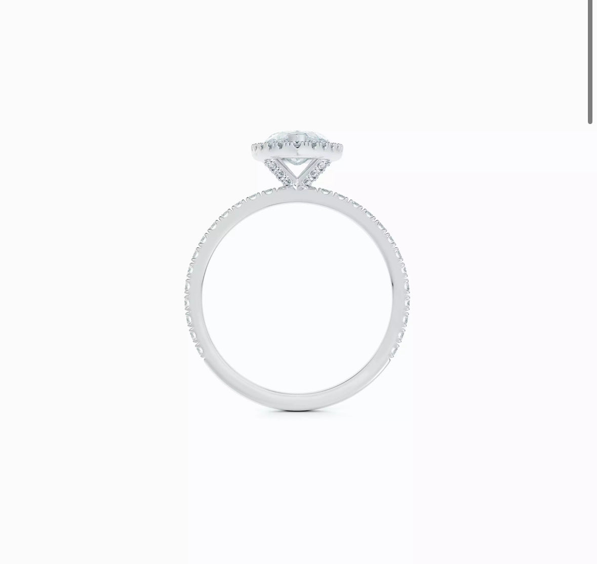 2.00 Carat Marquise Cut Lab Diamond Engagement Ring – D/VVS2 | IGI Certified
