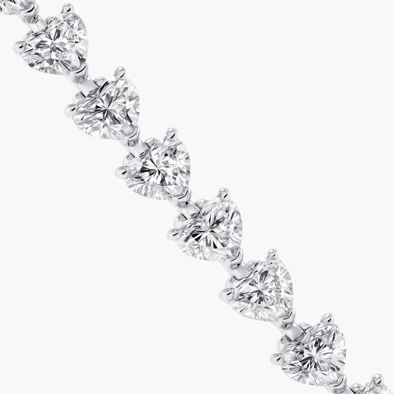 Heart Shape Diamond Bracelet