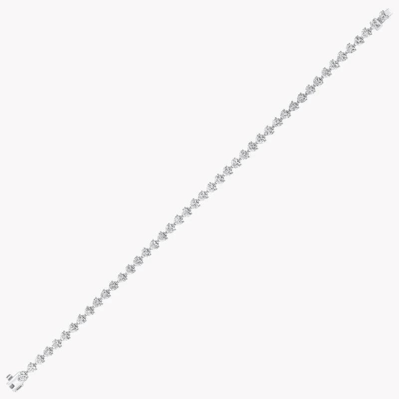 Heart Shape Diamond Bracelet