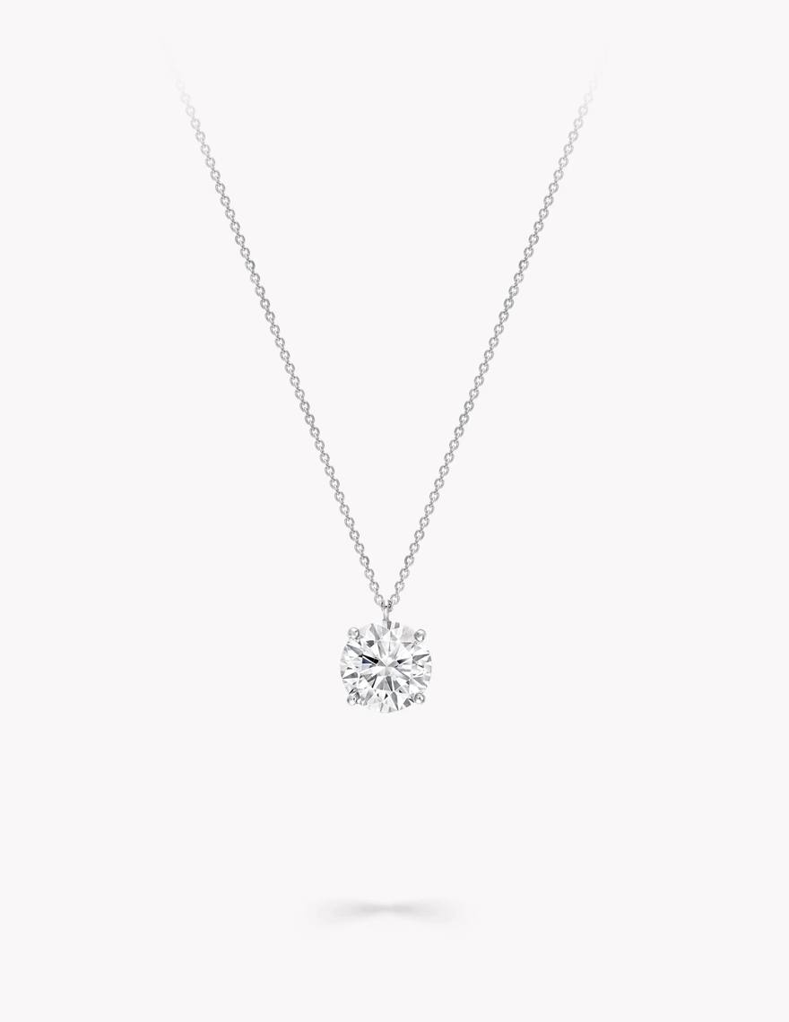 Round Diamond Pendant
