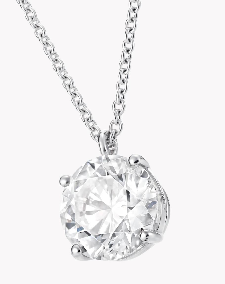 Round Diamond Pendant