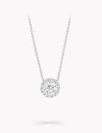 1 Carat Round Lab Diamond Pendant Necklace – 1.50 CT Total | IGI Certified | 18K Gold