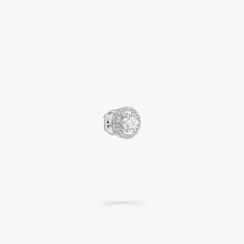 Classic Anguroff Round Diamond Stud Earrings – 2.82 Carat Total (1.00 Ct Each, IGI Certified, 18K Gold)