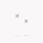 Anguroff Classic Emerald Cut Diamond Stud Earrings – 3.00 Carat Total, IGI Certified Lab Diamonds, 18K Gold