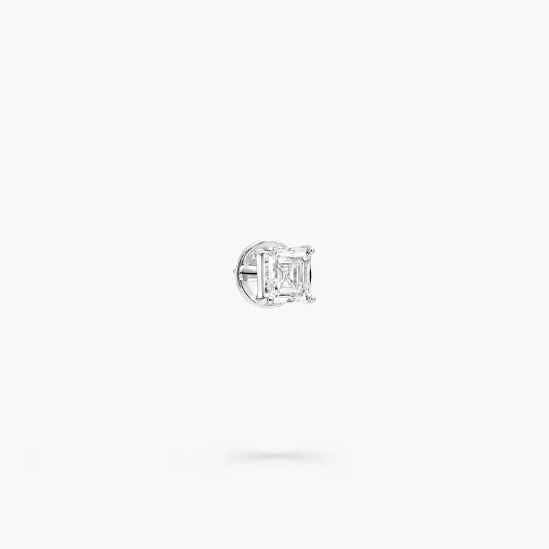 Anguroff Classic Emerald Cut Diamond Stud Earrings – 3.00 Carat Total, IGI Certified Lab Diamonds, 18K Gold