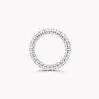 Emerald Cut Diamond Eternity Band 3.72 Carat – 18K Gold Full Eternity Ring