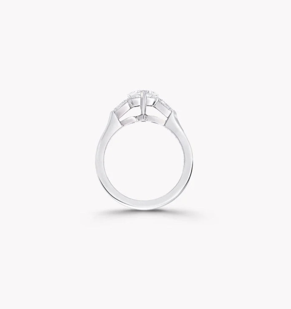 Anguroff 1.50 Carat Heart Shape Diamond Engagement Ring – D Color VVS2, IGI Certified