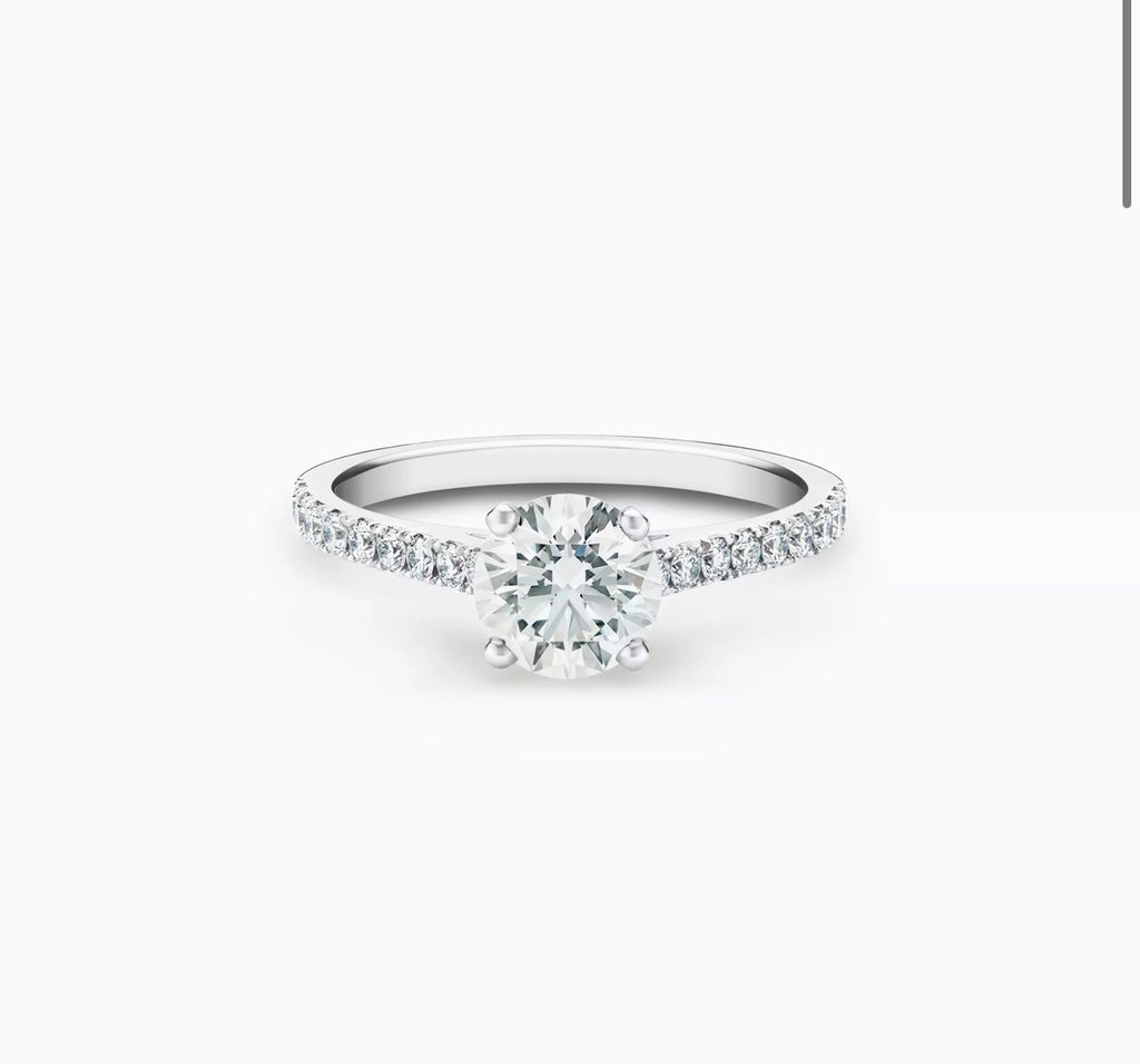 1 Carat Diamond Engagement Ring