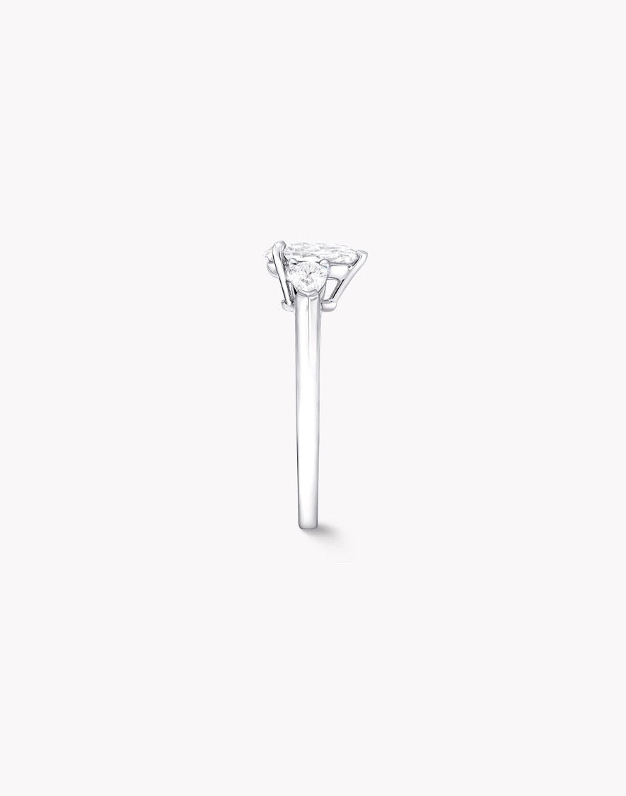 Pear Promise Diamond Ring